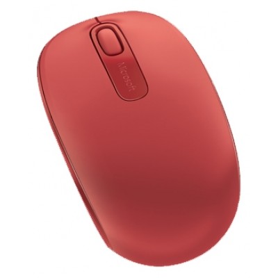 Мышь, Мышка беспроводная Microsoft  Mobile Mouse 1850 WL  Flame Red