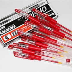 Ручка гелевая Gel Pen красная