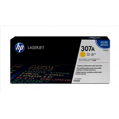 Картридж HP 307A  CE742A  Yellow