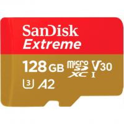 Карта памяти microSDXC 128Gb (Class 10)  SanDisk  UHS-II U3  R160/W90MB/s V30 A2