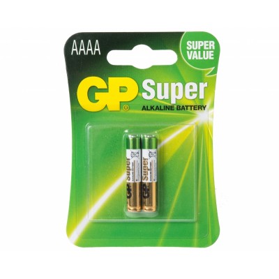 Батарейка GP  Super  AAAA  (2шт)