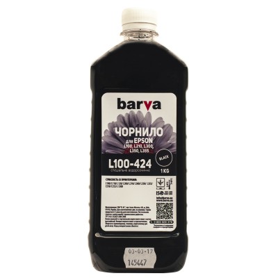 Чорнило Epson L100  Barva  Black 1кг