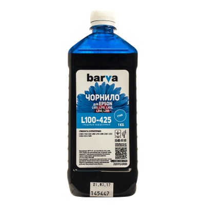 Чорнило Epson L100  Barva  Cyan 1кг