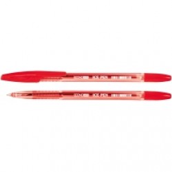 Ручка шариковая Economix Ice Pen красная