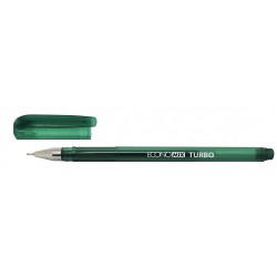 Ручка гелевая Economix Turbo зеленая