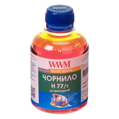 Чорнило HP 177  WWM  H77  Yellow  200г