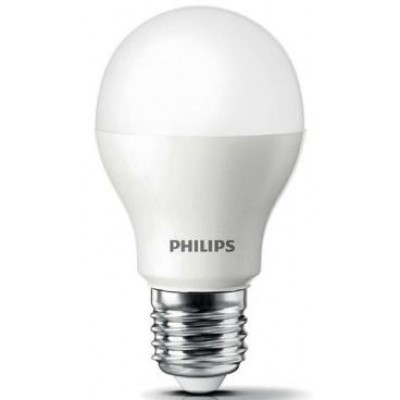 Лампа светодиодная  4W  E27  Philips  LEDBulb  3000K  A55 (PF)