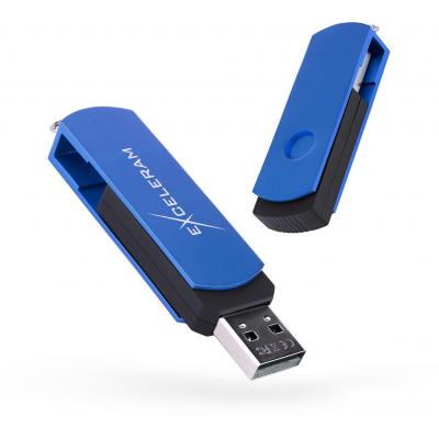 USB флеш  64Gb eXceleram  P2 Series  Blue