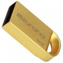 USB флешка  64Gb Mibrand  lynx Gold 