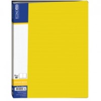 Папка пластик  40 файлів  Economix  жовта