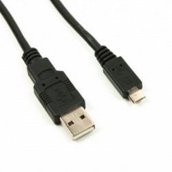Кабель USB  AM to microUSB  0,3м  Maxxter