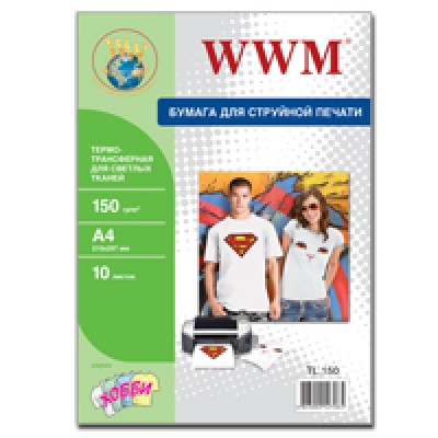 Термотрансфер для светлой ткани WWM 10л