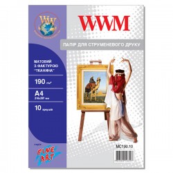 Бумага WWM фото матовая  