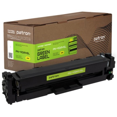 Картридж HP 410A  CF412A  Yellow  PATRON  GREEN Label