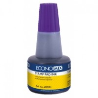 Штемпельна фарба 30мл Economix фіолетова