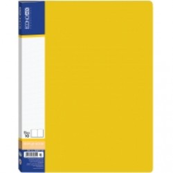 Папка пластик  10 файлів  Economix  жовта