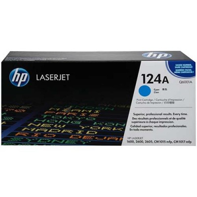 Картридж HP 124A  Q6001A  Cyan