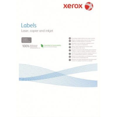 Бумага самоклеющаяся Xerox  Mono Laser  18UP  63.5*46.6