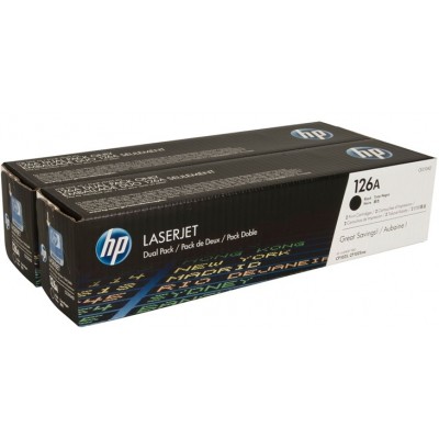 Тонер картридж HP 126A  CE310AD  Black  DoublePack