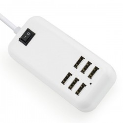 Зарядний пристрій USB 6-Port