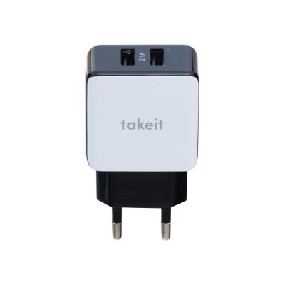 Зарядное устройство USB 2  TakeIt 2port